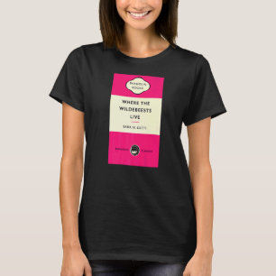 Camiseta Cobrir De Livro Onde Os Selvagens Vivem Sara N Get
