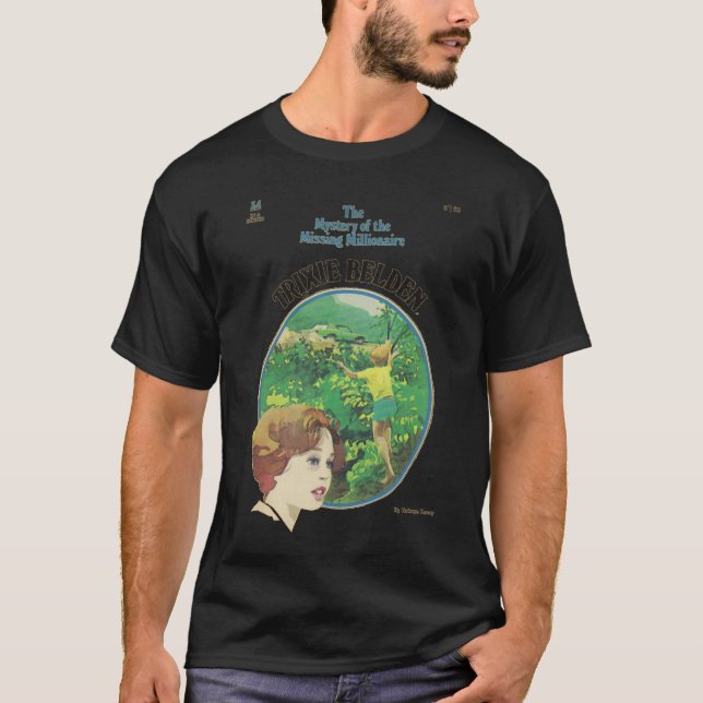 Camiseta Cobrir de Livro Trixie Belden - Camisa-T essencial (Frente)