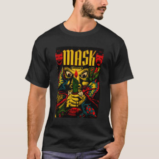Camiseta Cobrir DE MÁSCARA 1945 BOOK COMIC acima