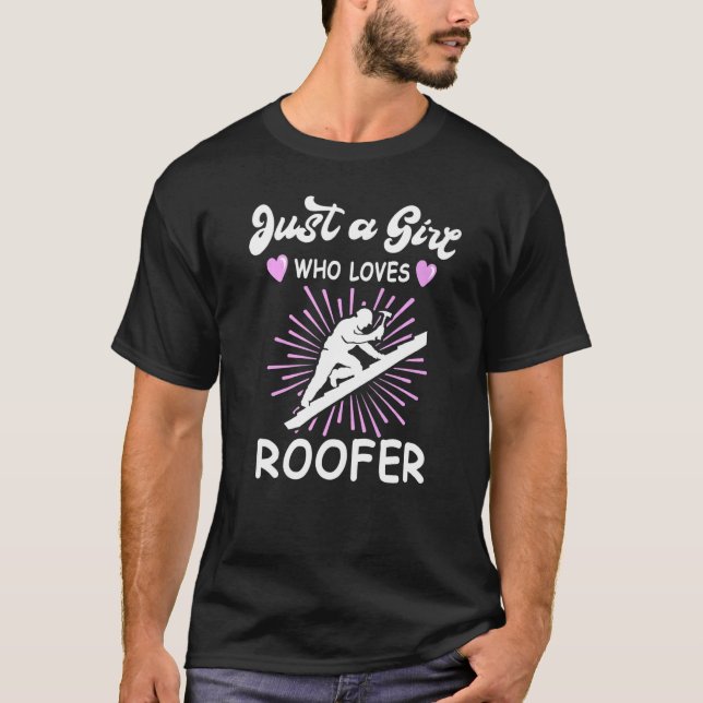 Camiseta Cobrir de telhado (Frente)
