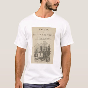 Camiseta Cobrir do Livro Walden Vintage