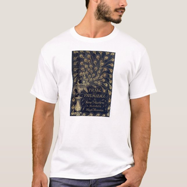 Camiseta Cobrir do Orgulho Anterior e Preconceito da Edição (Frente)