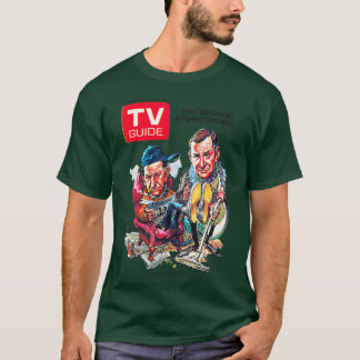Camiseta cobrir ímpar da guia de TV 1972