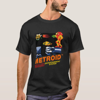 Camiseta Cobrir Metroid NES Classic