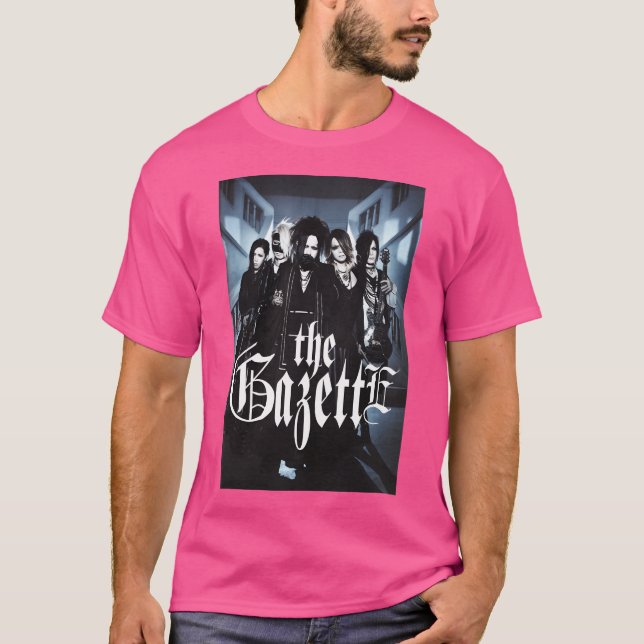 Camiseta Cobrir Musical The Gazette Rock And Roll (Frente)