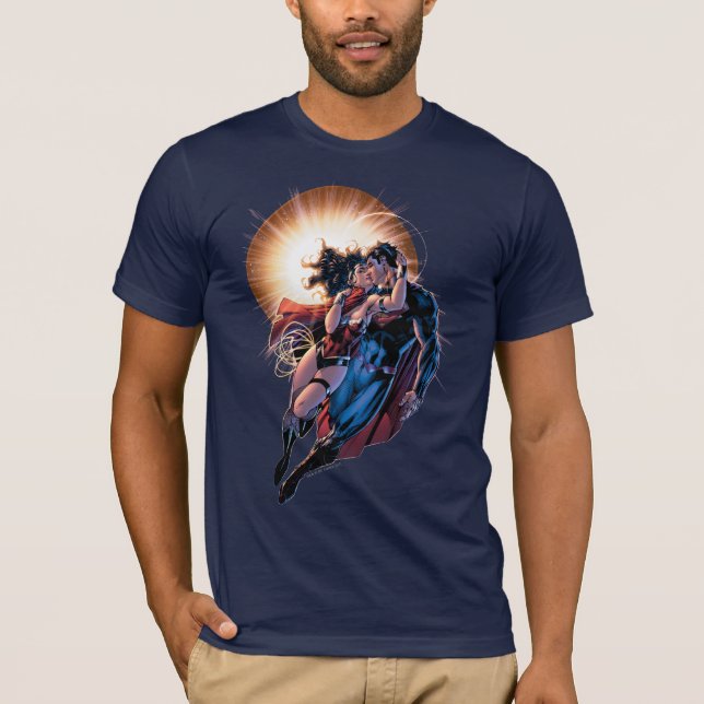 Camiseta Cobrir nº 12 da Liga da Justiça (Frente)