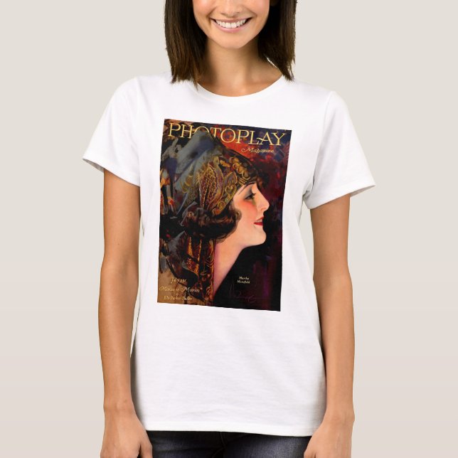 Camiseta cobrir para revista Photoplay 1920 (Frente)