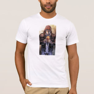 Camiseta Cobrir Terrestre Super-Homem - Cor