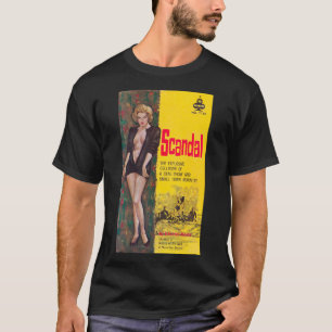 Camiseta Cobrir Vintage 1960s Softcore Sleaze Paperback 33