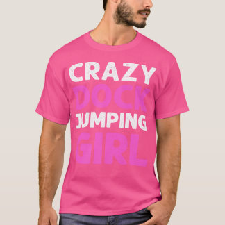 Camiseta Coca Louca Jumping Girl Canin Sport Dog Dock Divin