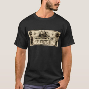 Camiseta Cochituate 1853 nota de cinqüênta dólares