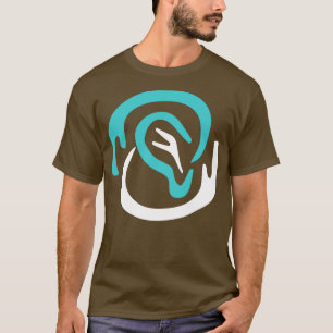 Camiseta Cochlear de Abstrato surdo