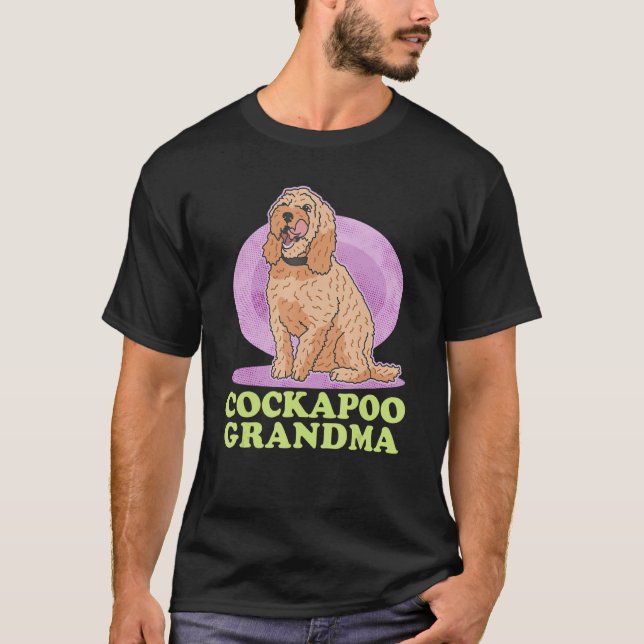 Camiseta Cockapoo Grandma Spoodle Dog Owner Cockapoo (Frente)