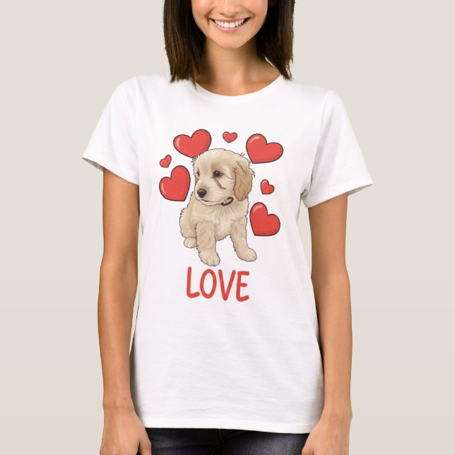 Camiseta Cockapoo Love (Frente)