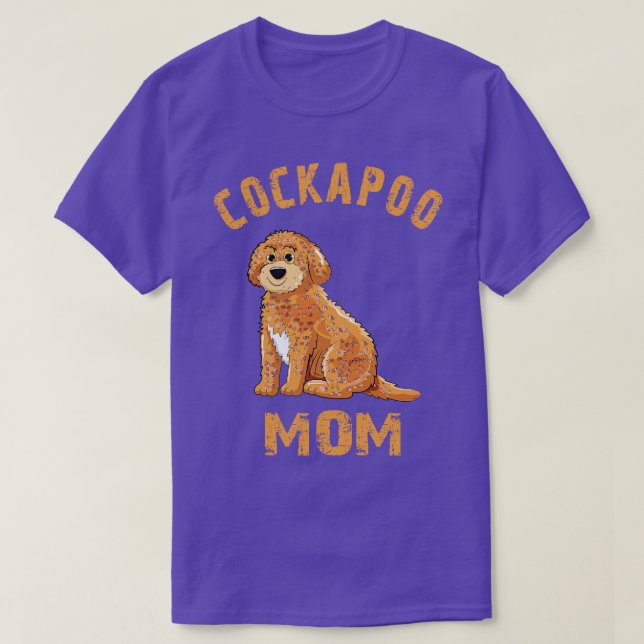Camiseta Cockapoo Mãe (Frente do Design)