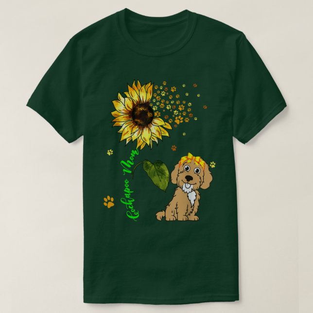 Camiseta Cockapoo Mãe Cachorro Cachorro Cachorro Cachorro C (Frente do Design)