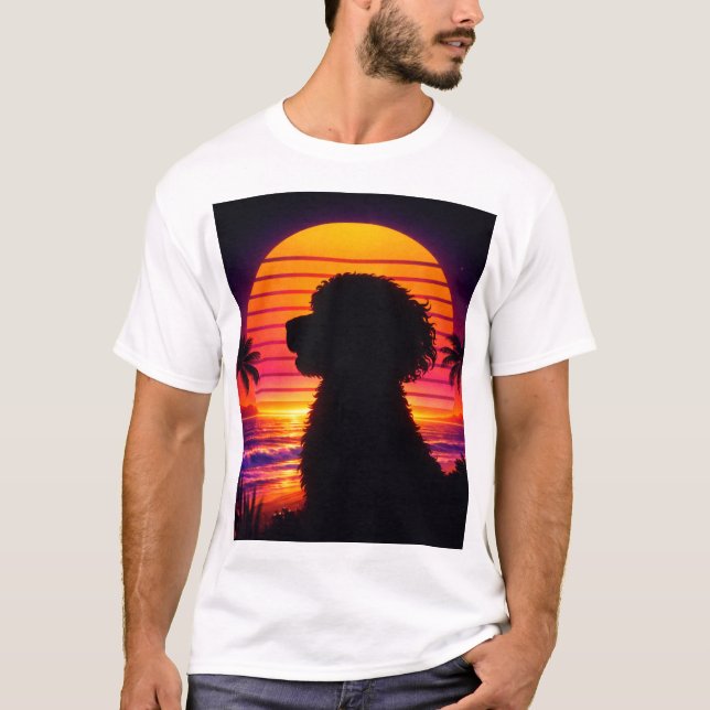 Camiseta Cockapoo - Presente Retro para Amantes de (Frente)