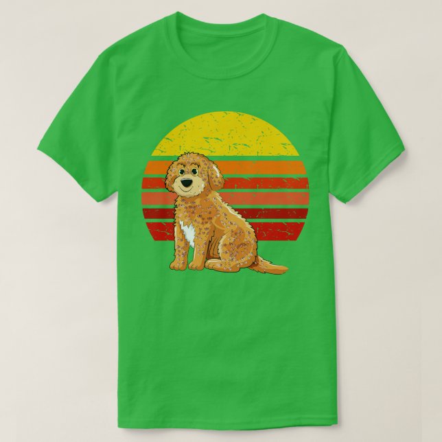 Camiseta Cockapoo Retro (Frente do Design)