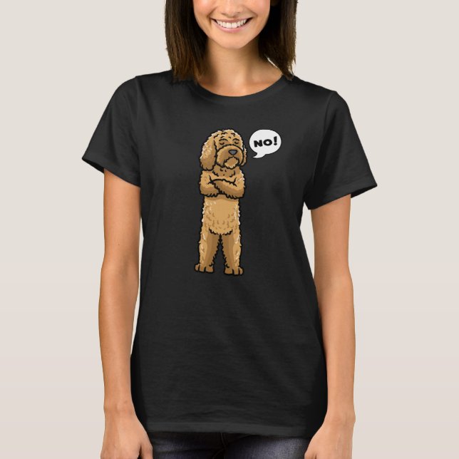 Camiseta Cockapoo Stubborn Dog (Frente)