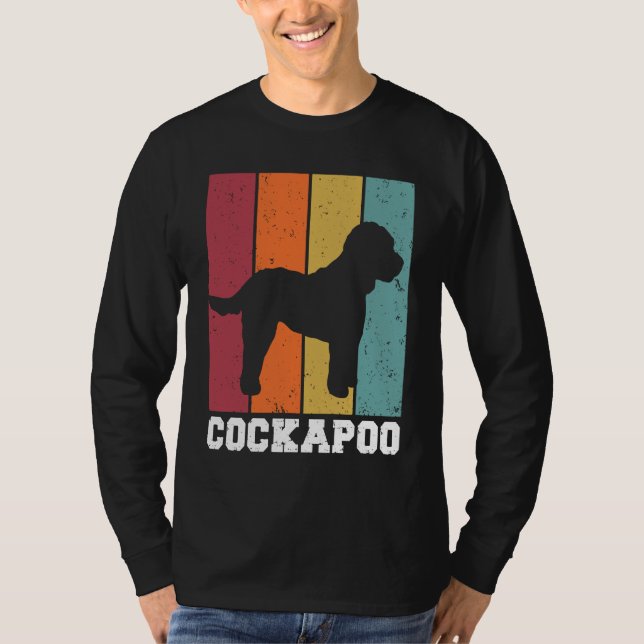 Camiseta Cockapoo Vintage  1 (Frente)