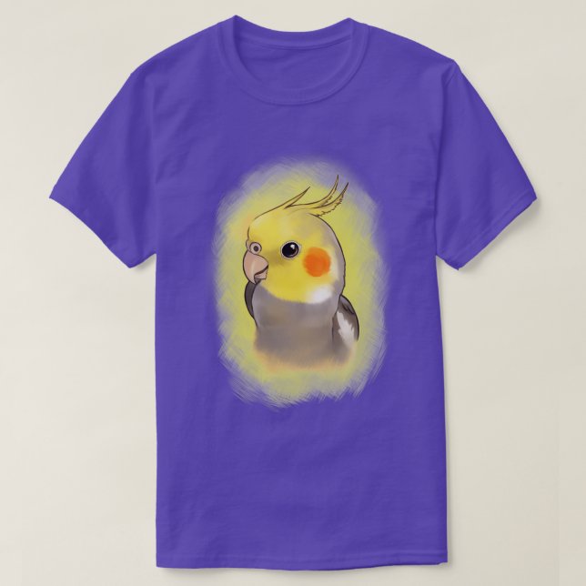 Camiseta Cockatiel 2 (Frente do Design)