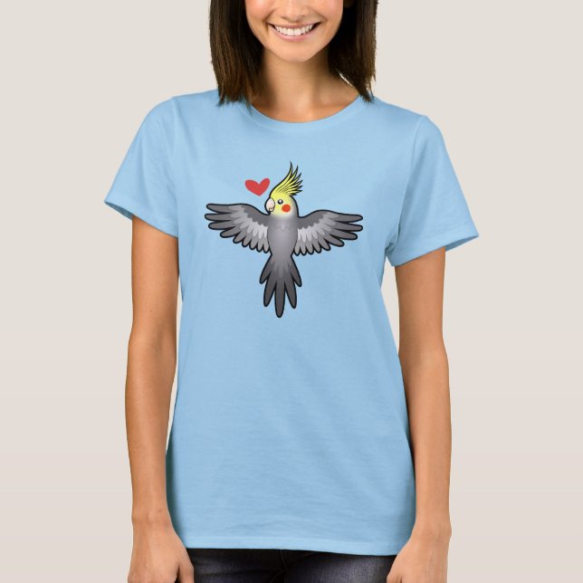Camiseta Cockatiel Love (Frente)