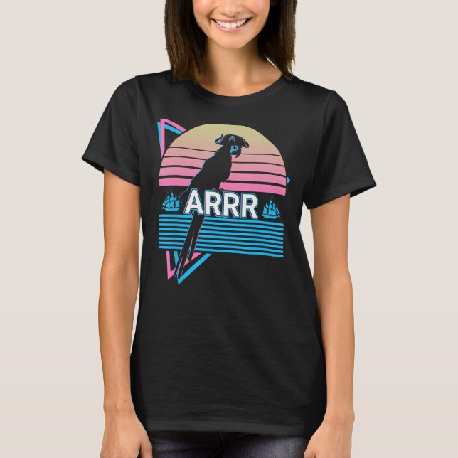 Camiseta Cockatiel Parrot - Arrr (Frente)