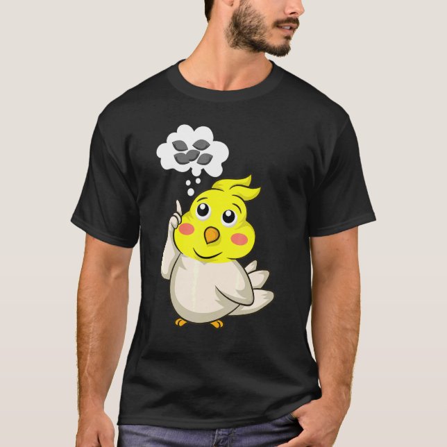 Camiseta Cockatiel Parrot T (Frente)