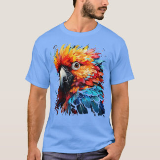 Camiseta Cockatoo arco-íris
