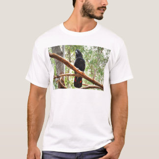 CAMISETA COCKATOO PRETO QUEENSLAND AUSTRÁLIA