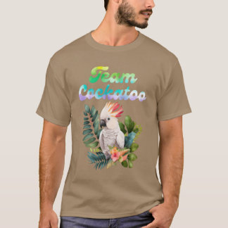 Camiseta Cockatooeam Cockatoo Bird