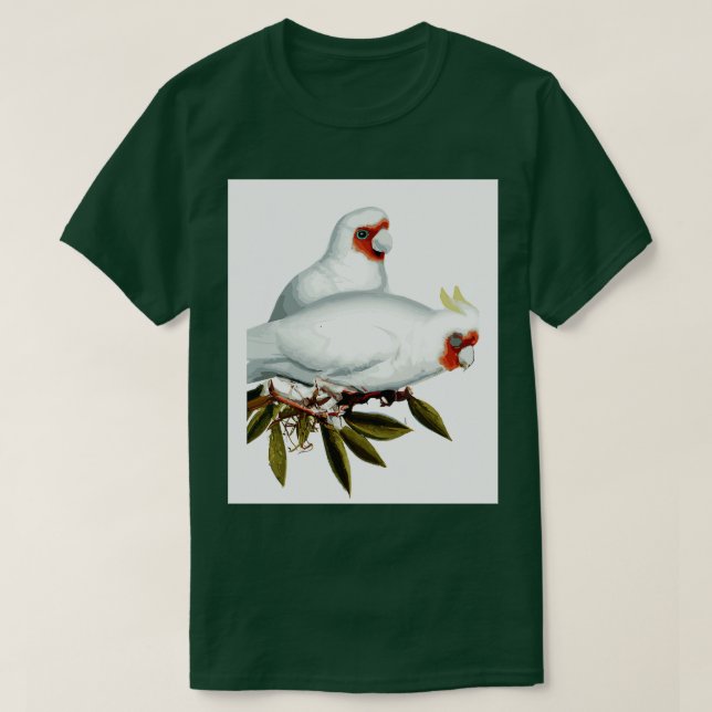 Camiseta Cockatoon 1 com ventilação vermelha (Frente do Design)