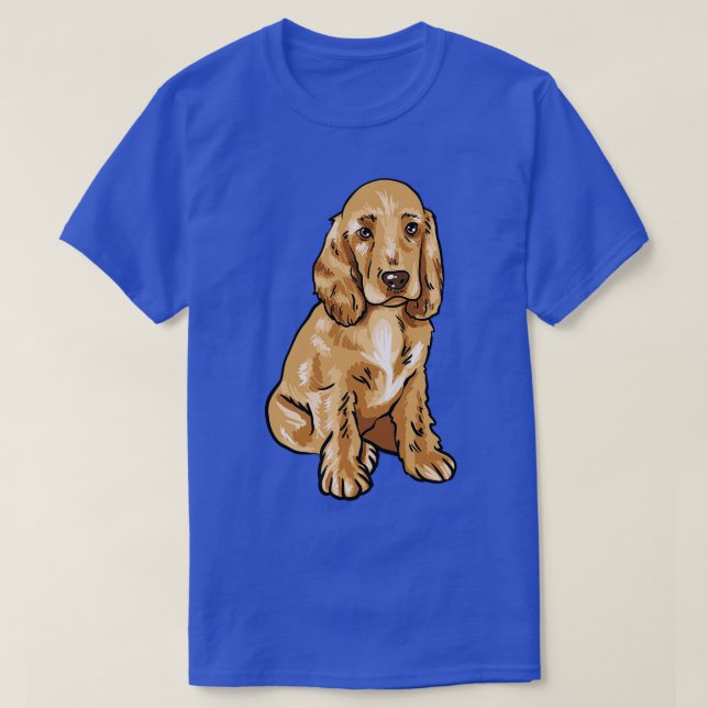 Camiseta Cocker Spaniel (Frente do Design)