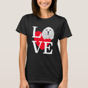 Camiseta Cocker Spaniel Adora Coração Corajoso Cocker Spani