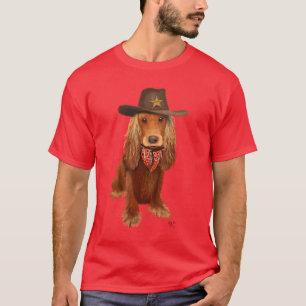 Camiseta Cocker Spaniel Cowboy 2