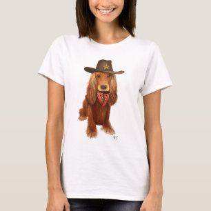 Camiseta Cocker Spaniel Cowboy 2