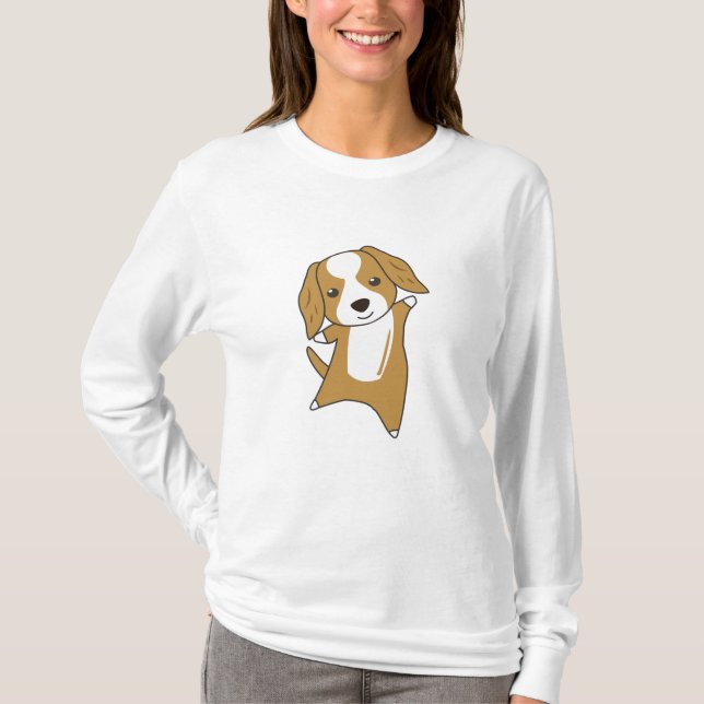 Camiseta Cocker Spaniel Dog Amante de os animais Cães Engra (Frente)