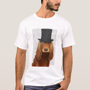 Camiseta Cocker Spaniel, Formal Hound e Chapéu