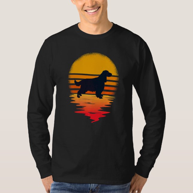 Camiseta Cocker Spaniel Inglês Raça de Cão  4 (Frente)