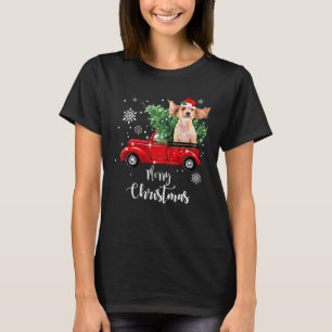 Camiseta Cocker Spaniel Puppy Ride Red Truck