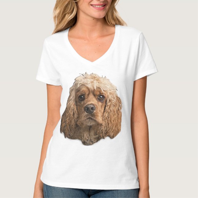 Camiseta cocker Spaniels (Frente)