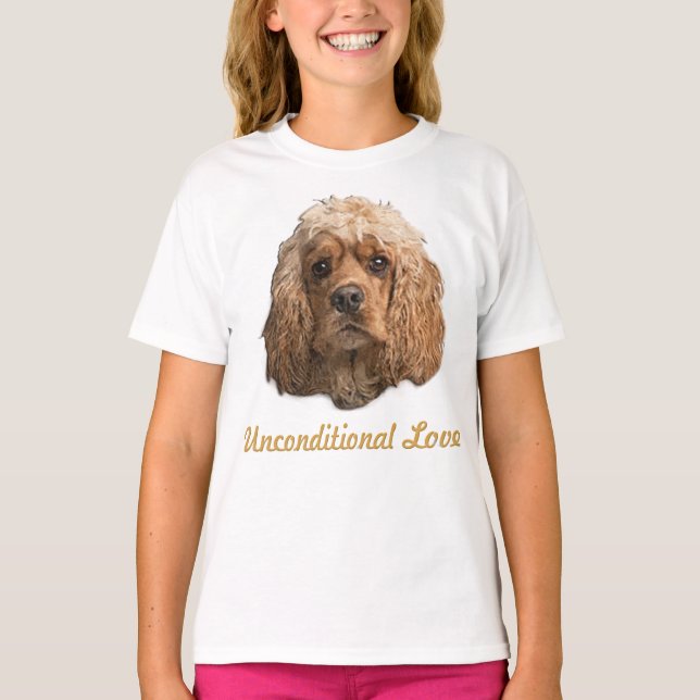Camiseta cocker Spaniels (Frente)