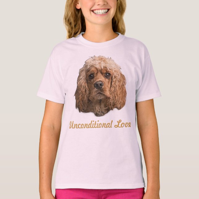 Camiseta cocker Spaniels (Frente)