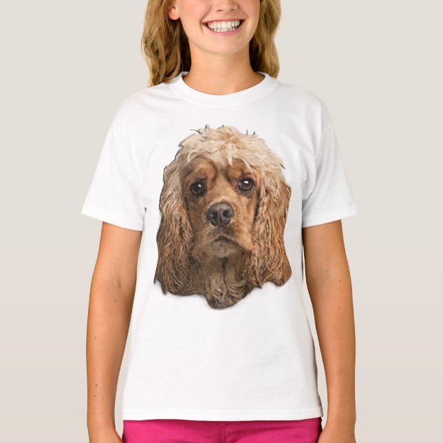 Camiseta cocker Spaniels (Frente)