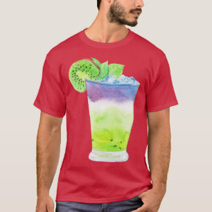 Camiseta Cocktail de kiwi fresco