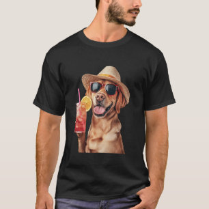 Camiseta Cocktail Labrador Retriever