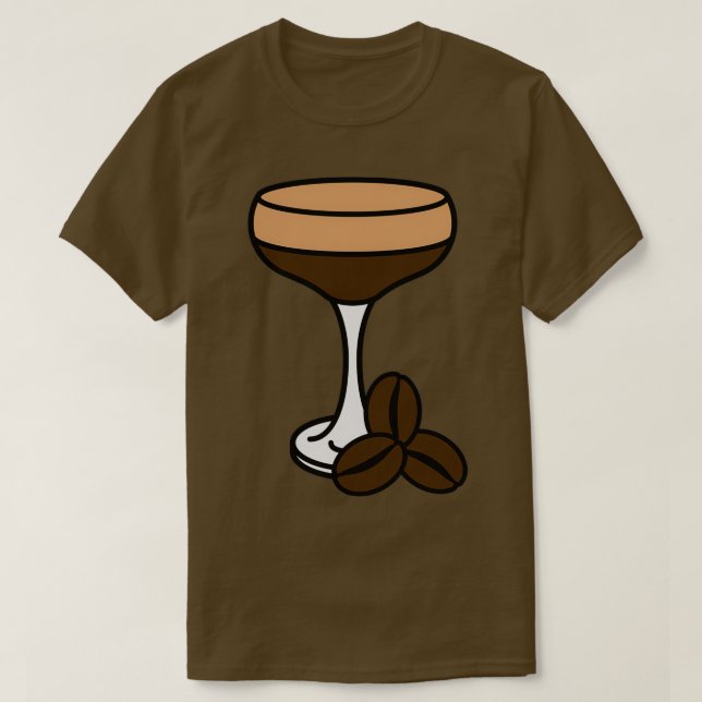 Camiseta Cocktails Espresso Martini (Frente do Design)