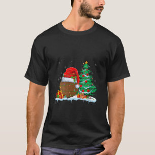 Camiseta Coco de Natal Vestindo o Papai Noel
