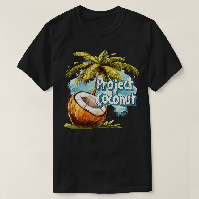Camiseta Coco do Projeto (Frente do Design)