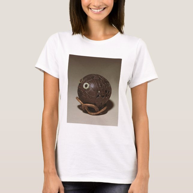 Camiseta Coco esculpido num rosto, c.1895 (Frente)